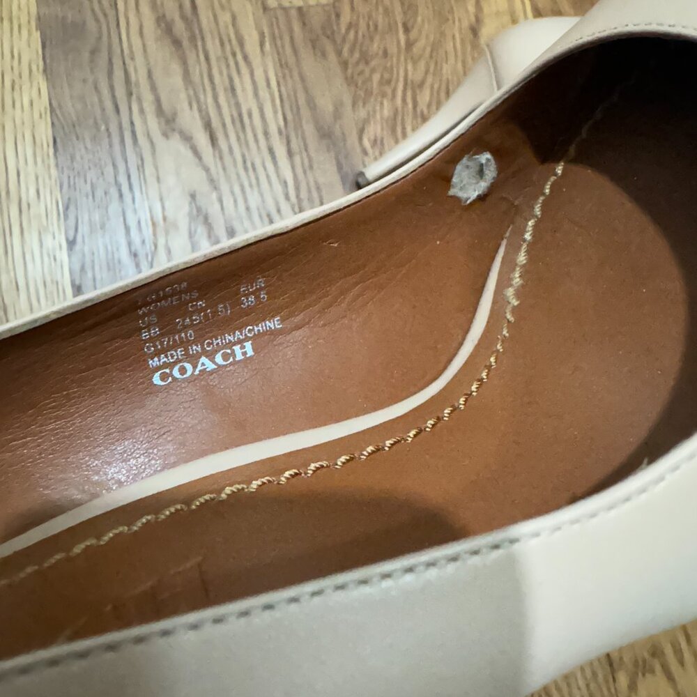 Coach Pumps - Beechwood Nude/Cream Color View 3